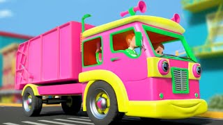 Wheels On The Garbage Truck & More Vehicle Songs for Children by Little Treehouse - BabyMagic  Nursery Rhymes 44,733 views 4 months ago 47 minutes