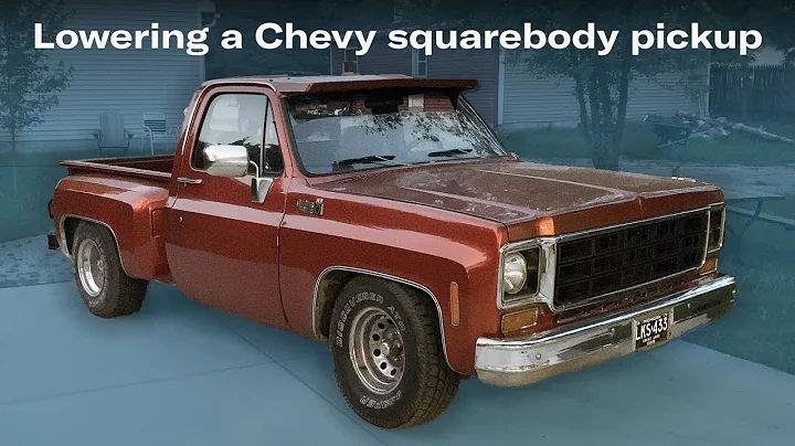 Lowering a Chevy squarebody front suspension | Kyle's Garage - Episode 8