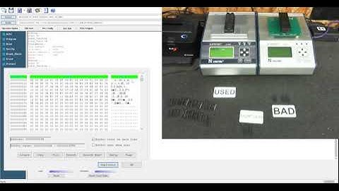 Chip Shortage Aliexpress Lake Store Chips Testing A Lot of 30 With The Xeltek 6100N Programmer