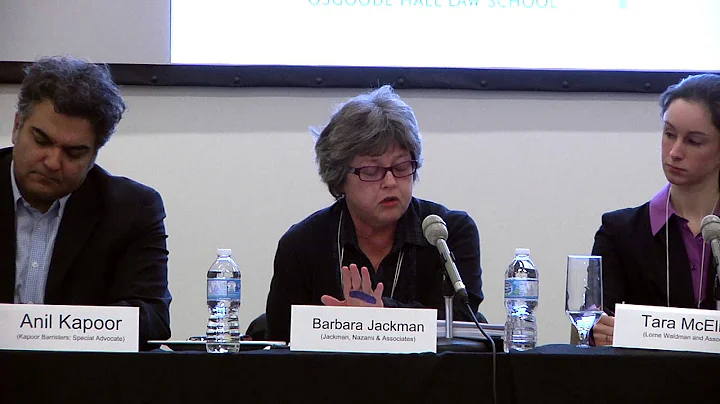 Panel 1 - Evidence of Torture in Canada and the Co...