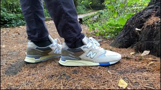 Concepts X New Balance 998 C Note - On Foot Review And Sizing Guide