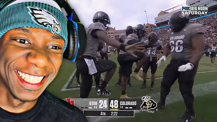 EightSixoKris Reacts to Utah Utes vs. No. 17 Colorado Buffaloes Highlights | FOX College Football!