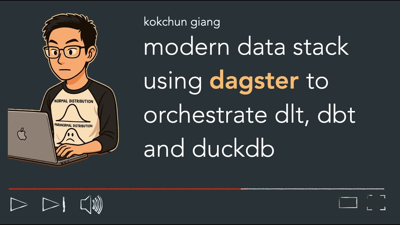 Modern data stack dagster to orchestrate dlt, dbt and duckdb data ...