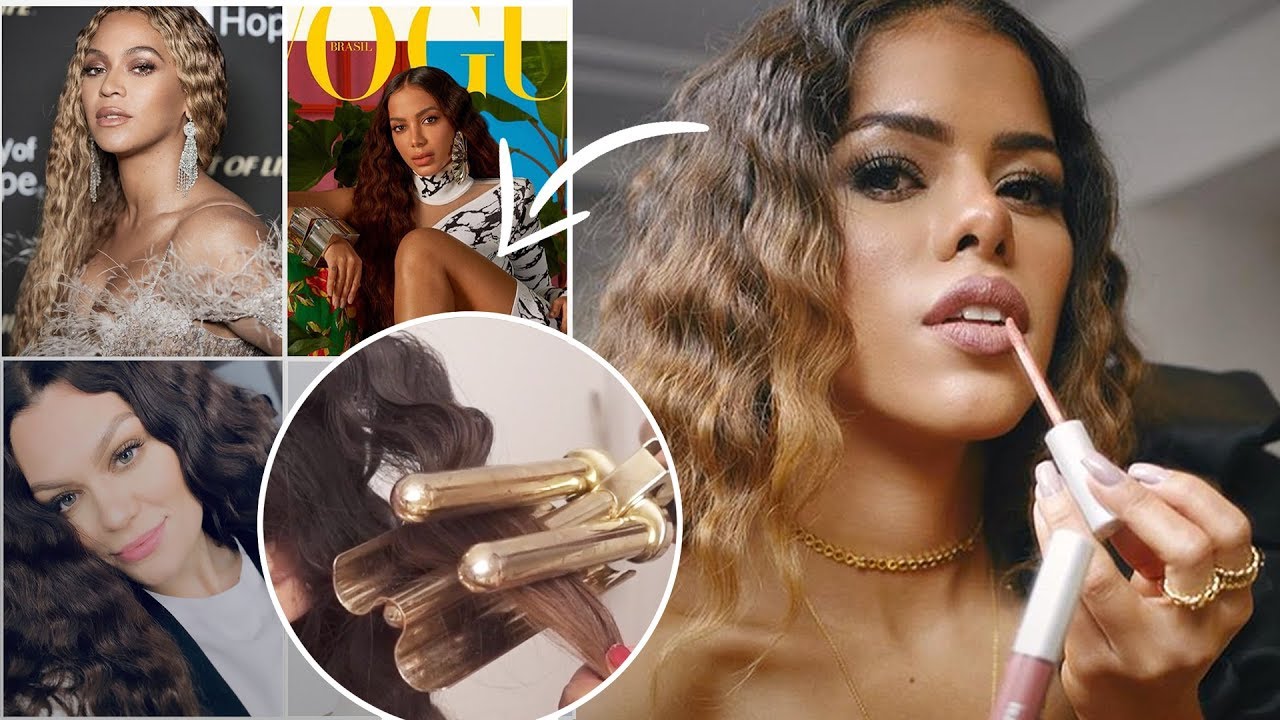 CABELO COM EFEITO ONDULADO! *PASSO A PASSO* | RAYZA NICÁCIO