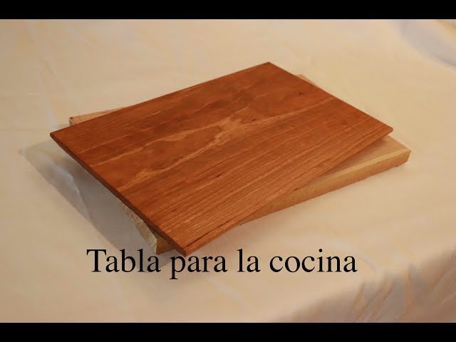 📌Paso a Paso como hacer una TABLA DE MADERA de picar DECORADA Reciclada  (RAPIDA Y FACIL en MINUTOS) 