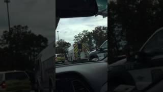Accident involving NJ Transit bus Howell Rt 9