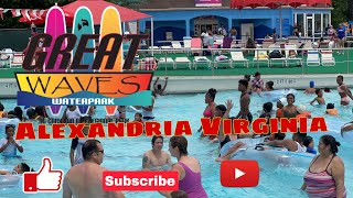 GREAT WAVES WATERPARK, VA | CRAB Family and MAKOlets Family
