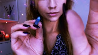 ASMR Hypnosis Hand Movements Reiki | Plucking Negative Energy | Crystal Healing | Visual Triggers