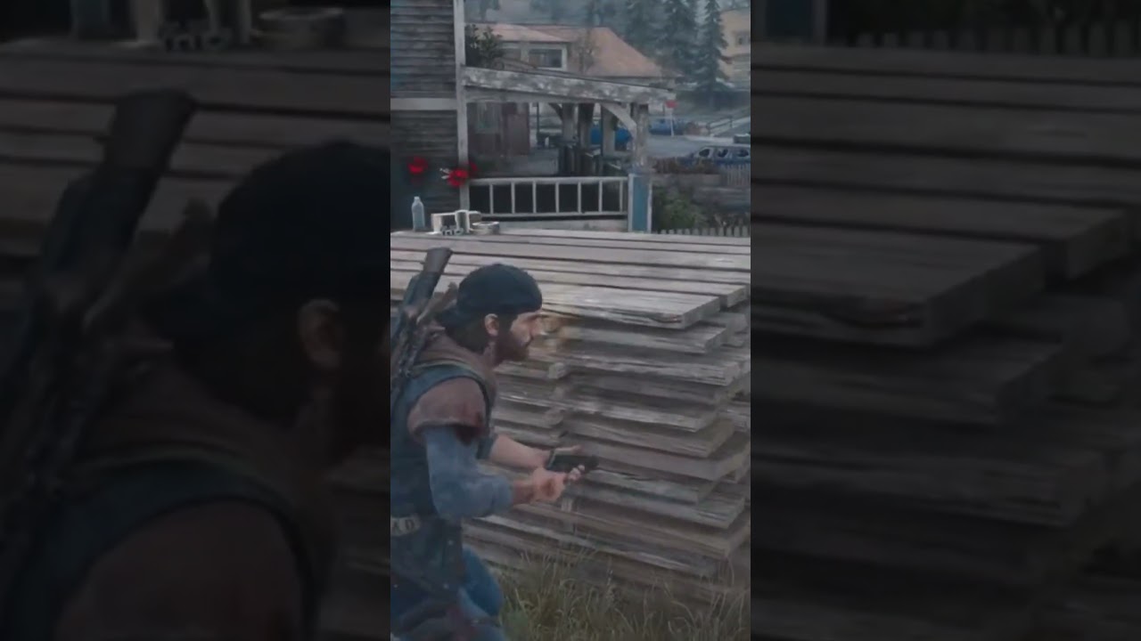 getting to the house. 