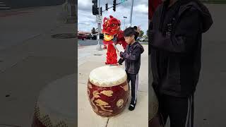 Chinese Lion Dance Drumming