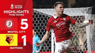 Riis Hat-Trick Fires Robins Past Watford Bristol City 5-1 Watford Emirates Fa Cup 2025-26