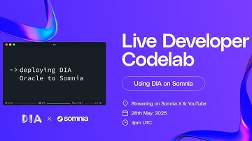Somnia Codelab: Using DIA on Somnia
