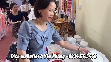 Nấu Tiệc Buffet ở Yên Phong 0834553456