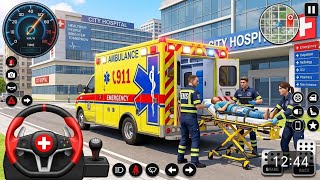 🔥 Ambulance City Rescue Simulator 3D Game 911 US Emergency Ambulance - Pro Version For Android screenshot 5