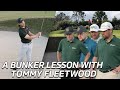 Tommy Fleetwood Gives Fore Play A Bunker Lesson