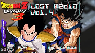 Budokai 3 Lost Media | Vol.4 | Vegeta vs Goku | May 3rd 2008