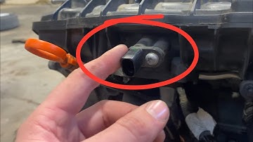 Manifold Absolute Pressure (MAP) Sensor Volkswagen GTI 2.0l 2004-2009 Location, Replacement