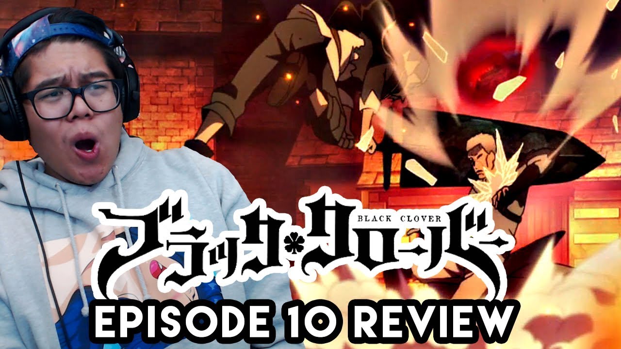 ASTA Vs HEATH Black Clover Episode 10 Review YouTube