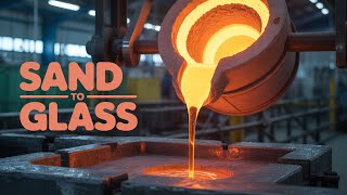 From Sand To Finished Glass Complete Manufacturing Process In Mega Factory