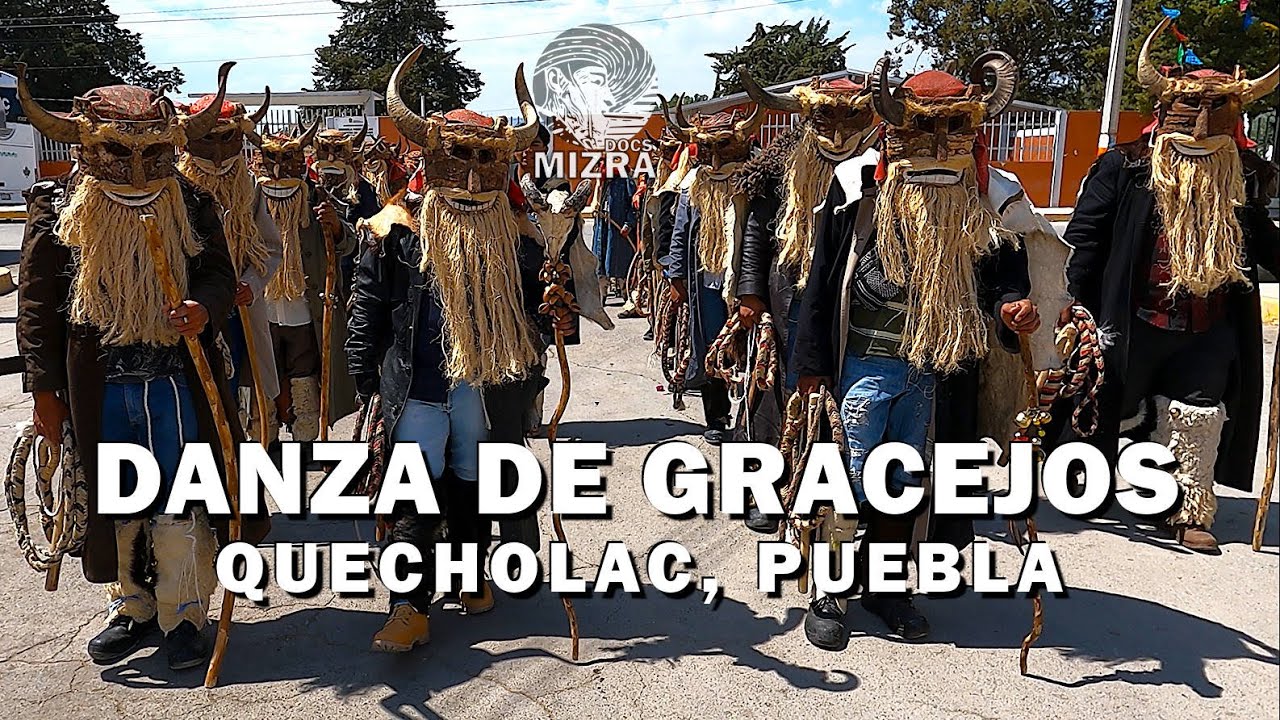 Danza de Gracejos de Quecholac Puebla - YouTube