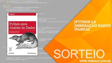 📚 Python Para Análise de Dados [23º Sorteio]