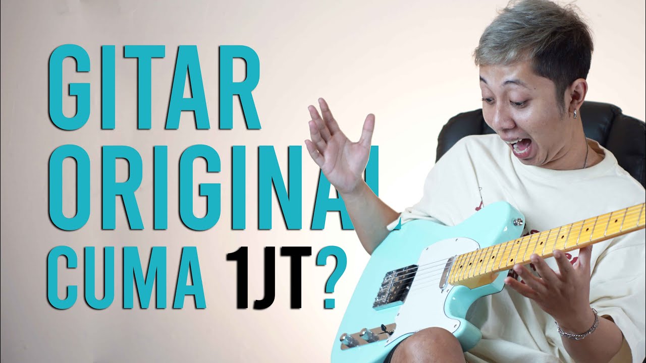 GITAR ELEKTRIK RASA TELECASTER | Review Scorpion DT 130 DBL