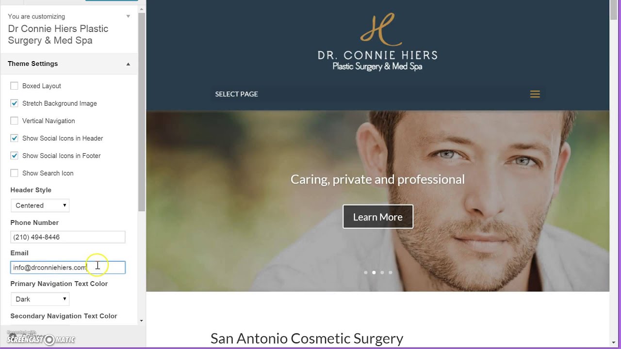 Divi   How to Add or Update Email Address in Top Header