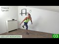 32 Minute Tabata CARDIO and STRENGTH Workout with Dumbbells – No Repeatings
