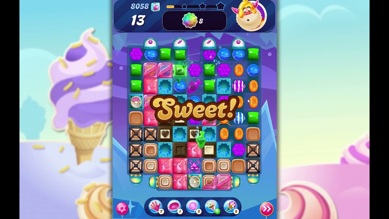 Candy Crush Saga Level 8058