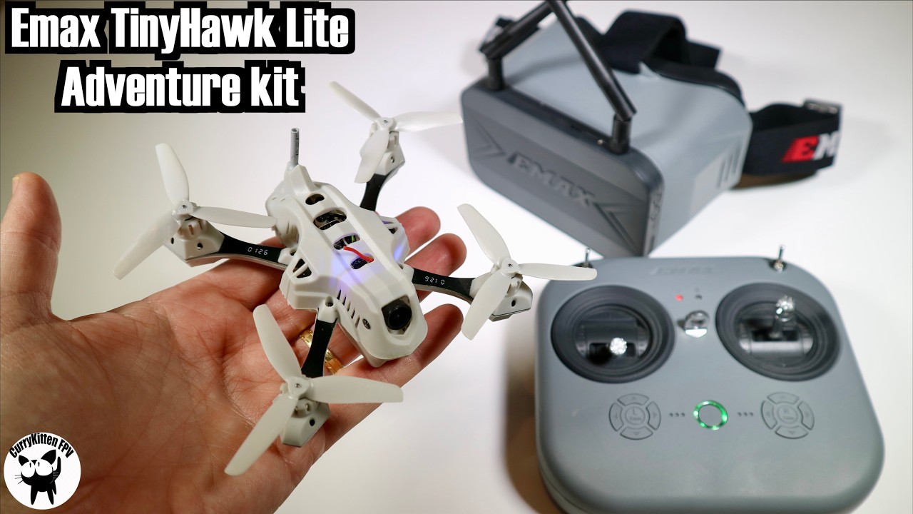 Hawklite Tiny Hawk Lite Adventure - a 1S brushed quad for beginners - YouTube