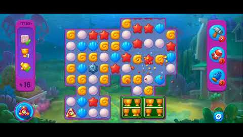 Fishdom Super Hard Level 17469 (with timed boosters [Super Lightning]) @choraelmin 