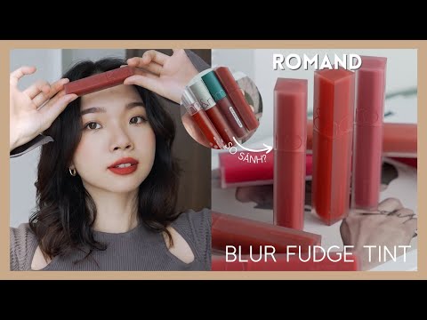 Video ENG CC) Swatch & So Sánh ROMAND BLUR FUDGE TINT vs. - youtube
