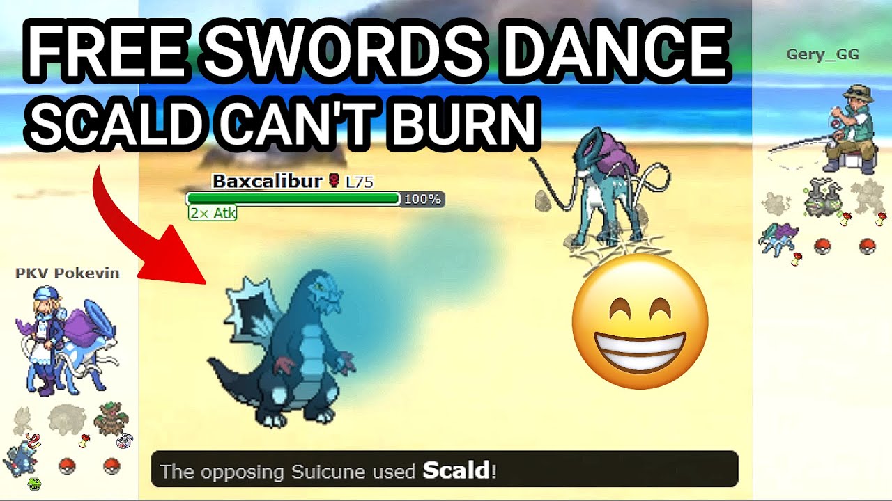Baxcalibur Can't Be Burned! (Pokemon Showdown Random Battles) (High Ladder)
