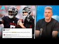 Kyle Pitts Shuts Down Reports That Kirk Cousins Asked Him For Falcons #8 Jersey | Pat McAfee Reacts