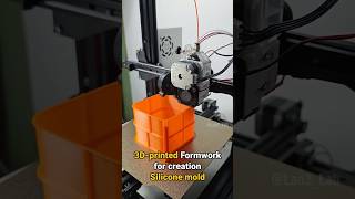 3D-printed formwork for pouring silicone mold DIY STL Mold making