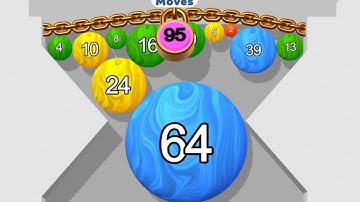 Puff Up (Voodoo) New Big Updated! Huge Numbers Balls - All Levels 43 To 45 Gameplay Android,iOS