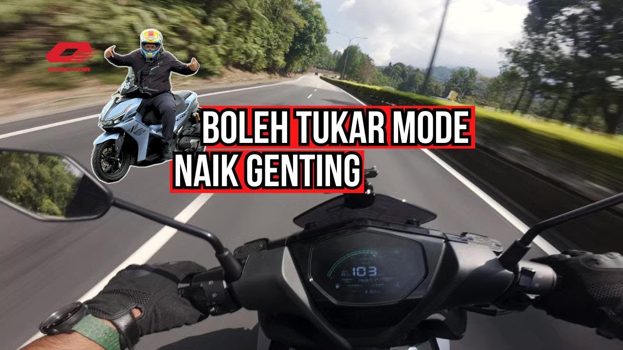 QJMOTOR AX200S | TEST RIDE LAYAN GENTING | PART 1 🔥