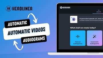 How-To Create Automatic Audiograms #audiograms #createclips #podcasting