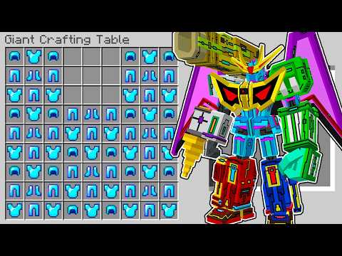 進化しすぎた最強ロボットで戦うマインクラフト【 マイクラ / マインクラフト 】