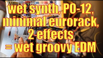 Minimal Modular with Softpop/Bastl and AMOEBA/Beast-tek produces glitchy EDM tune