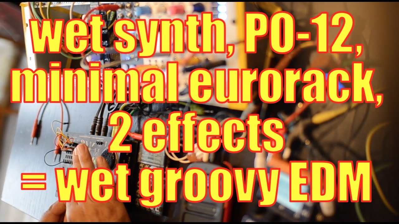 Minimal Modular with Softpop/Bastl and AMOEBA/Beast-tek produces glitchy EDM tune