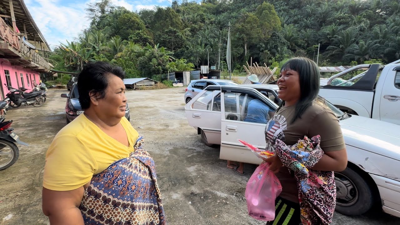 Balik Kampung isteri Di Engkamop Pakan // 2Jam Perjalanan Dari Nanga Tada //