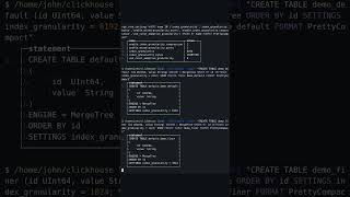 Clickhouse Indexes