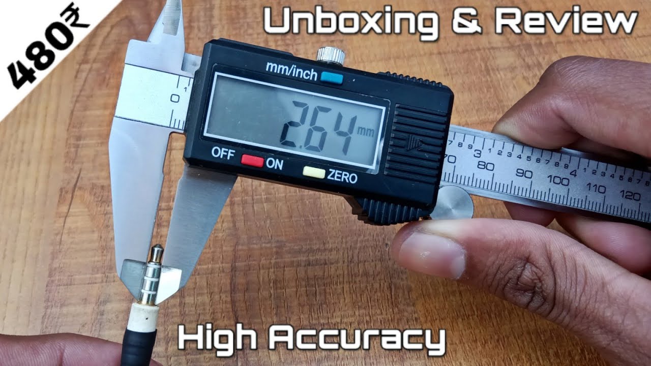 Digital Vernier Caliper Unboxing & Review Digital Vernier Caliper