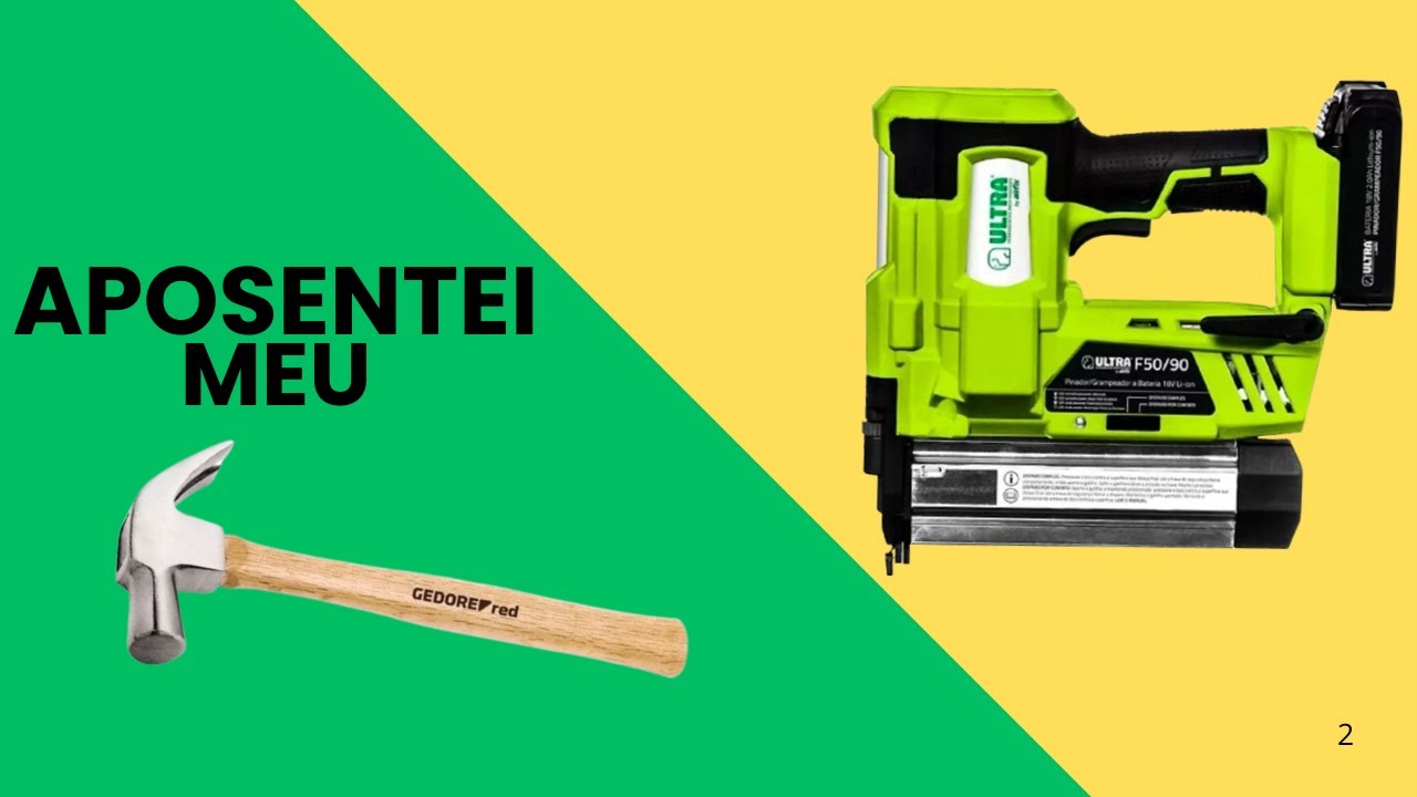 Pinador / Grampeador Ultra Airfix F50/90 1210106 à Bateria 18V