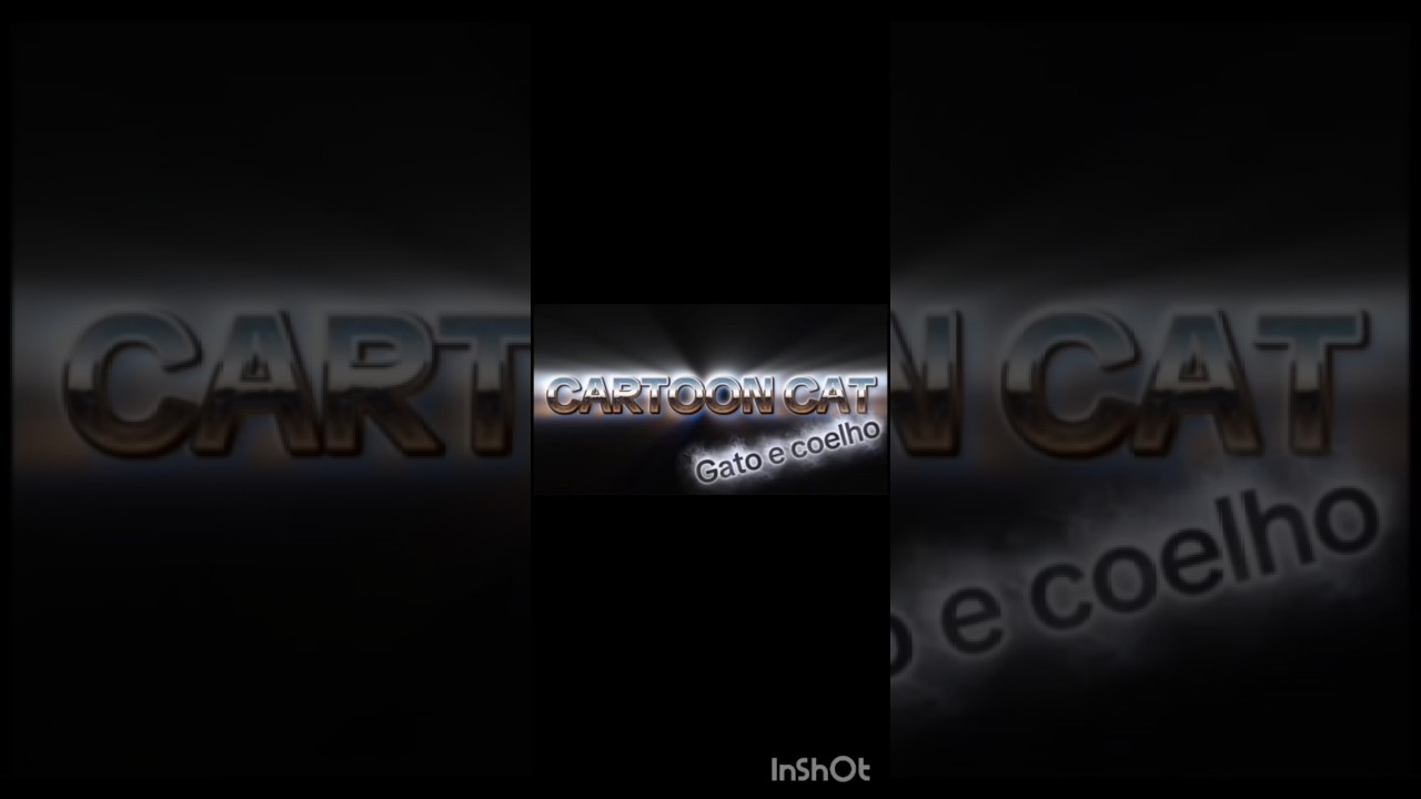 Cartoon cat  - Gato e Coelho 