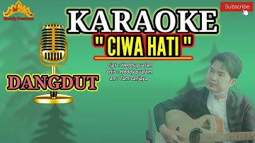 KARAOKE // CIWA HATI // cipt/artis : Heddy pualam // arr : Tam sanjaya
