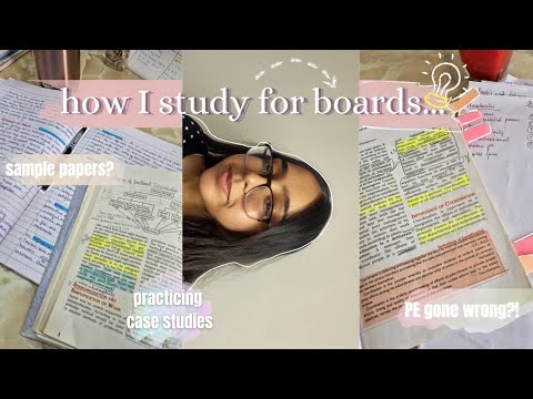 BOARD EXAM STUDY VLOG✎ᝰ.♡ ̆̈✧˖°🗒 pe and bst exam | class 12 | commerce