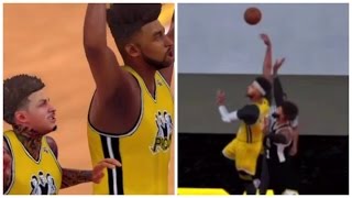 NBA 2K17 - CRAZY GAME WINNING BUZZER BEATER HOOK SHOT IN PRO-AM!!!