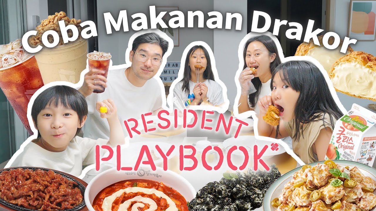 SEHARIAN ORDER MAKANAN SEPERTI DI DRAKOR RESIDENT PLAYBOOK! 👩‍⚕️👨‍⚕️